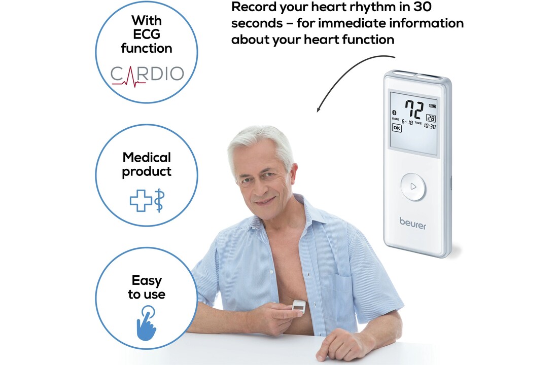 Beurer ME 90 Mobiel ECG apparaat