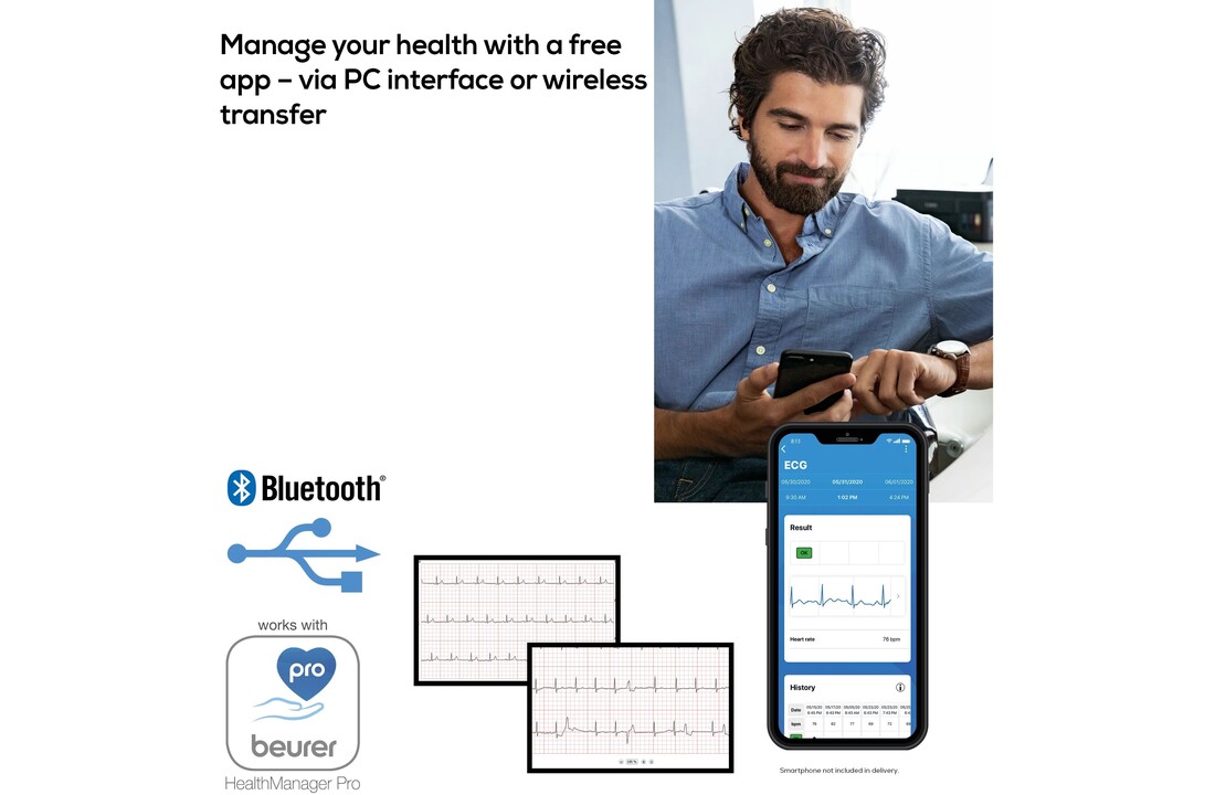 Beurer ME 90 Mobiel ECG apparaat