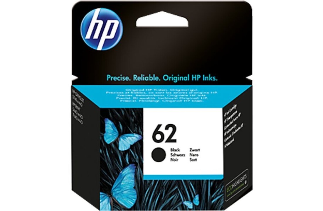 HP 62 Zwart - Inktcartridge