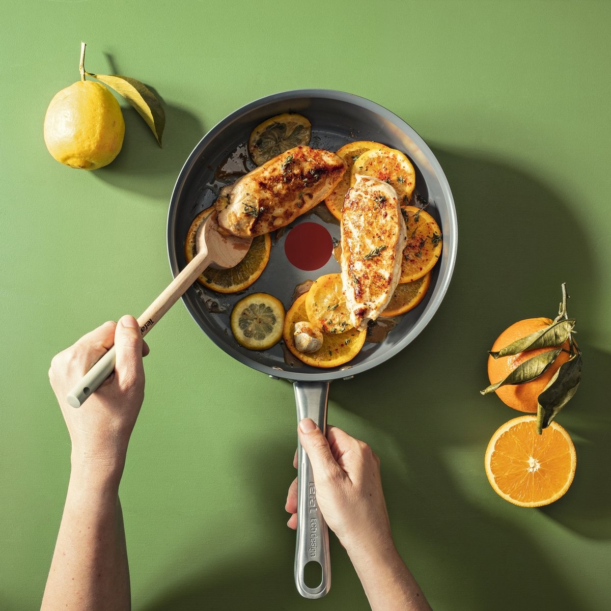 Tefal Renew+ Keramische hapjespan Ø24 cm