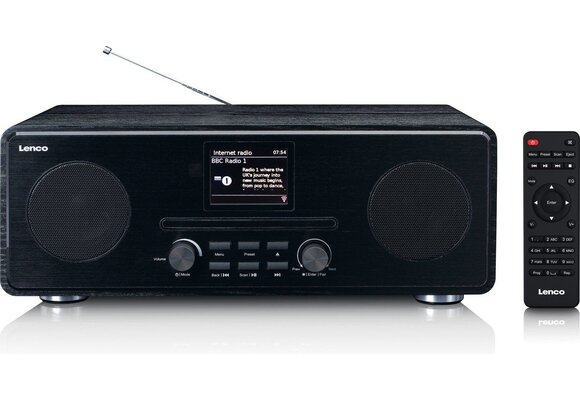 Lenco DIR-261BK - Radio