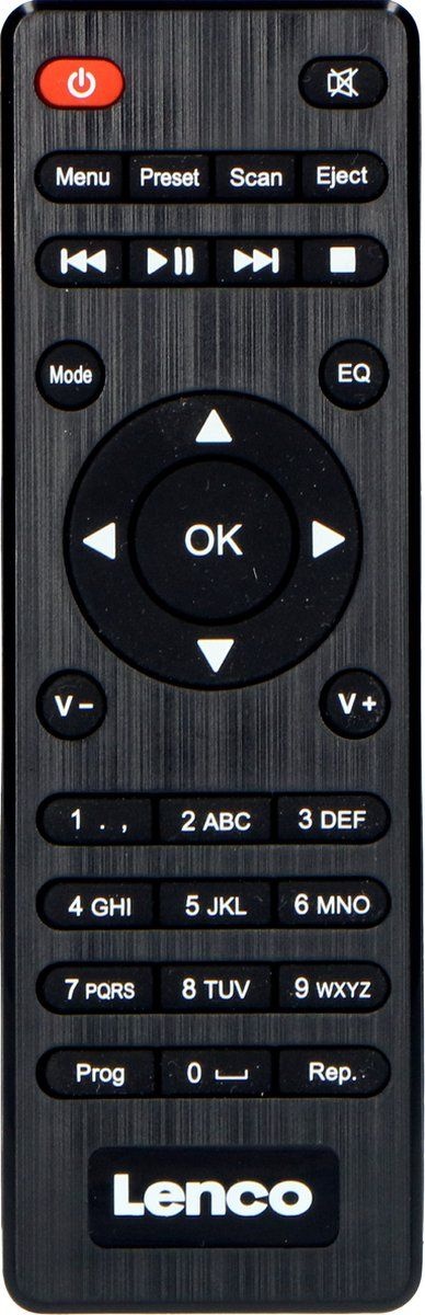 Lenco DIR-261BK - Radio
