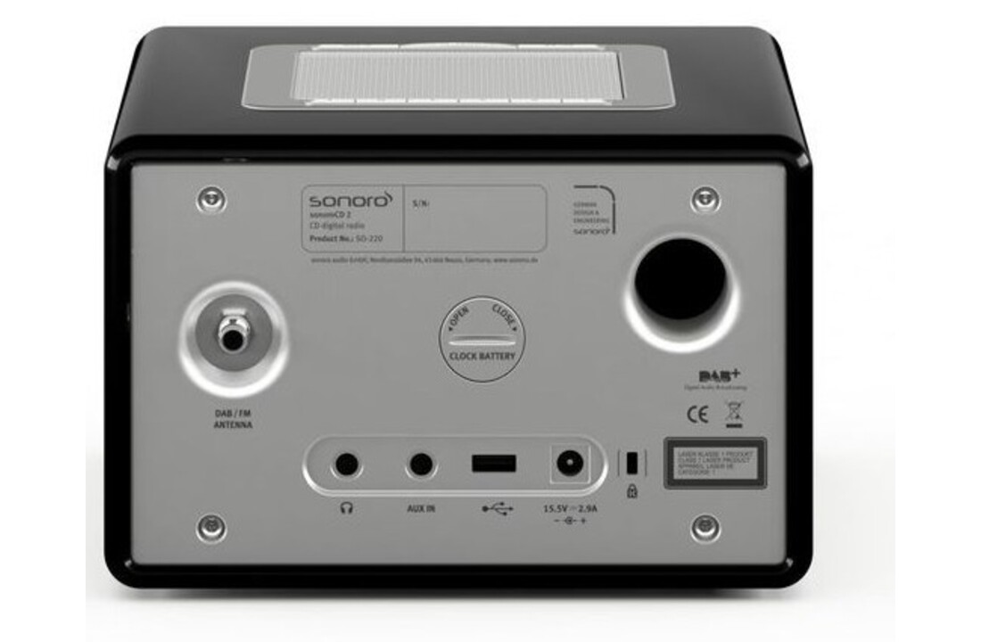 Sonoro SO220-100 Zwart - Radio