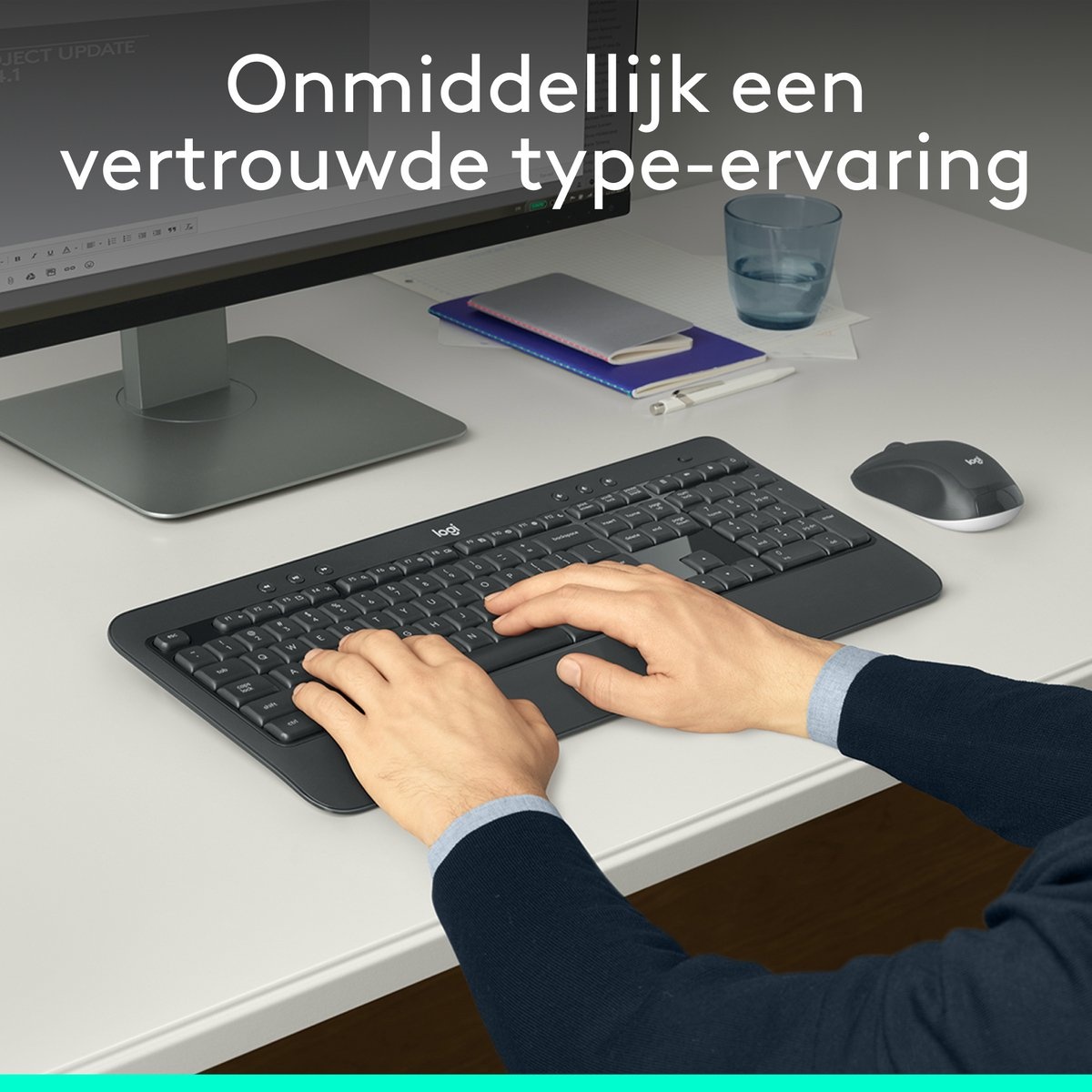 Logitech MK540 Advanced - Toetsenbord + muis set