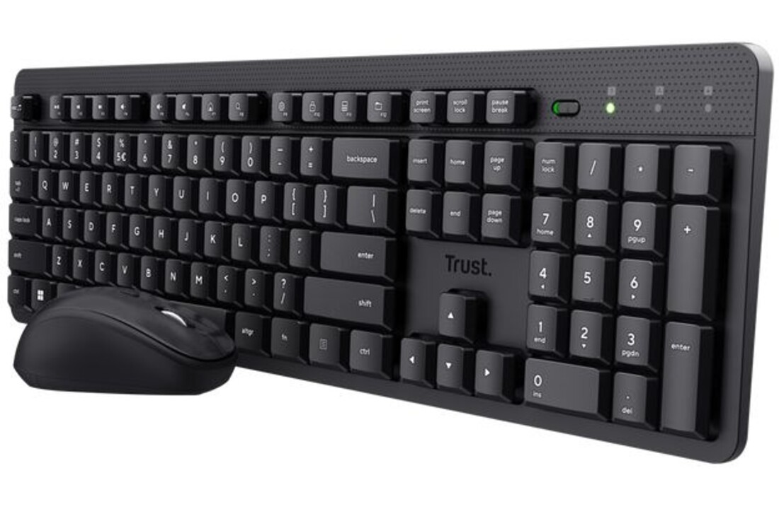 Trust Ody II Silent Set - Toetsenbord + muis set