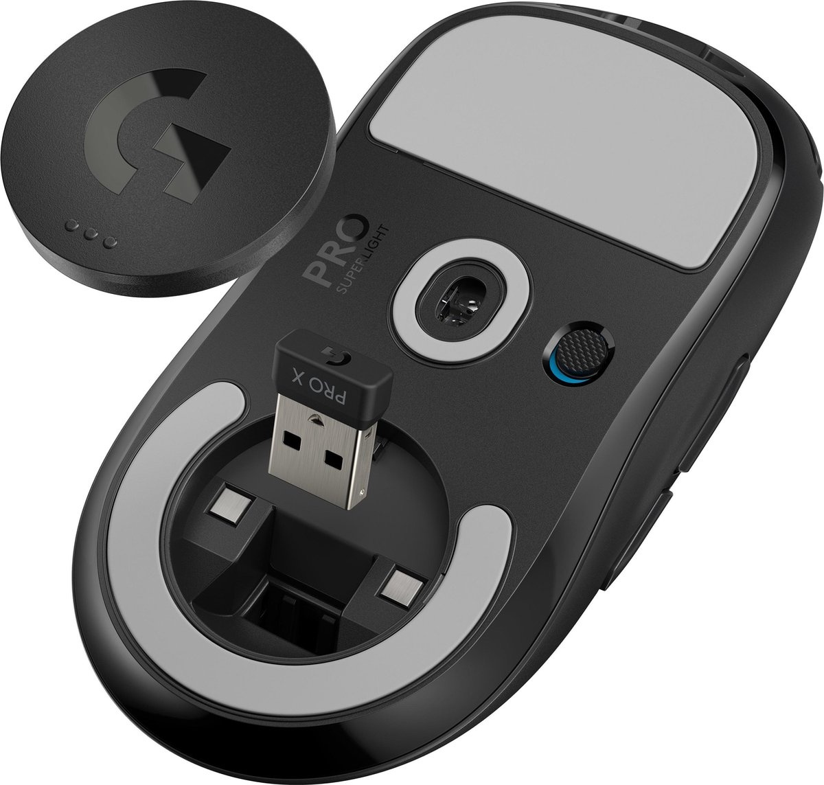 Logitech G Pro X Superlight Zwart - Gaming Muis