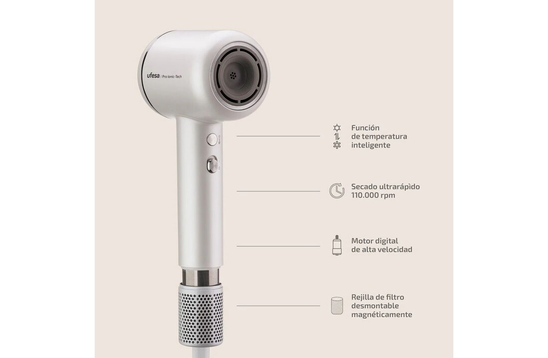 Ufesa Pro Ionic-Tech - Föhn
