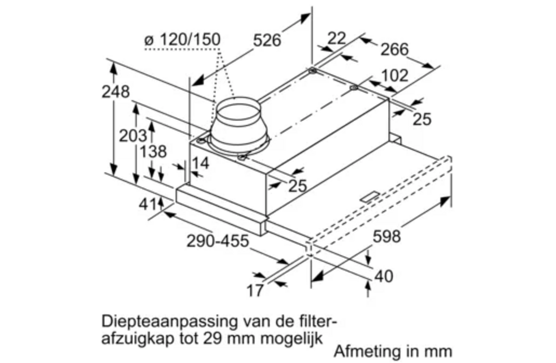 Siemens LI64LA521 - Vlakscherm afzuigkap