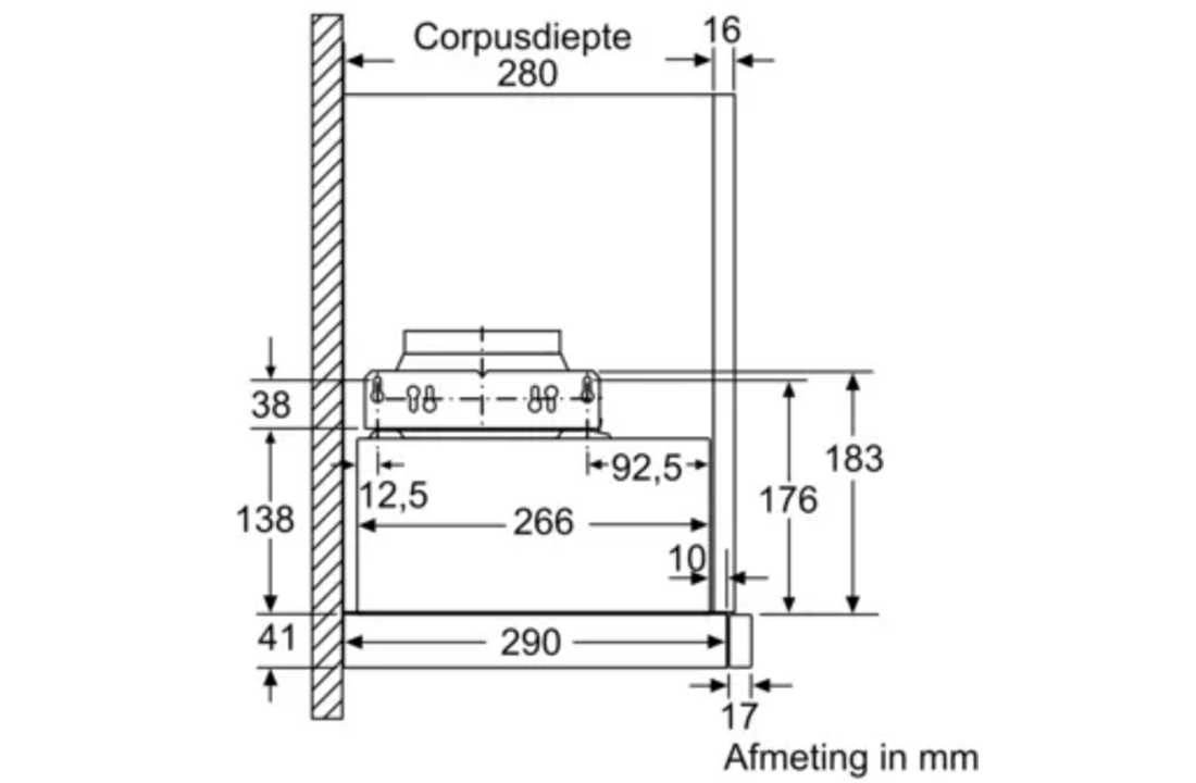 Siemens LI64LA521 - Vlakscherm afzuigkap