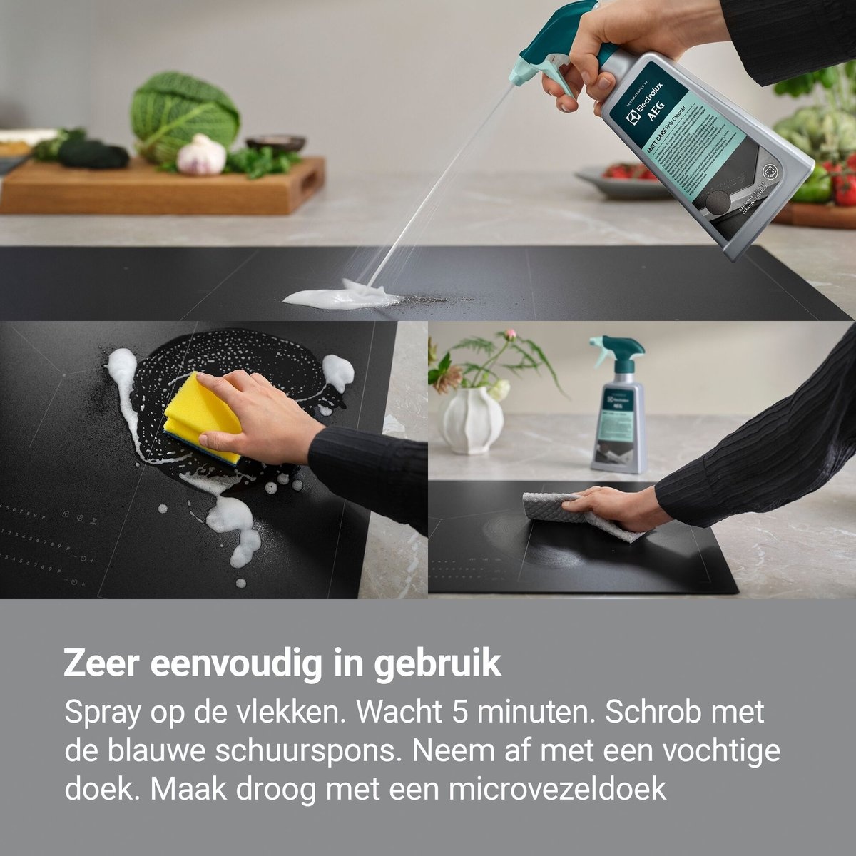 Electrolux SaphirMatt® Hob Cleaner M2HCMC01