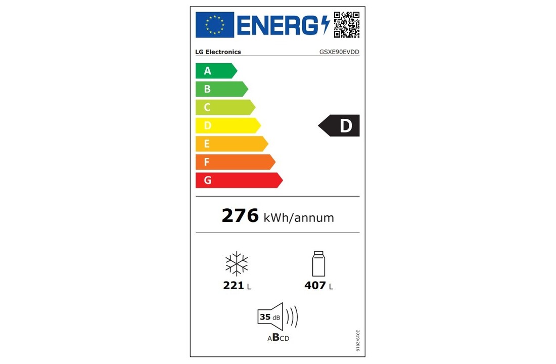 LG GSXE90EVDD - Amerikaanse koelkast