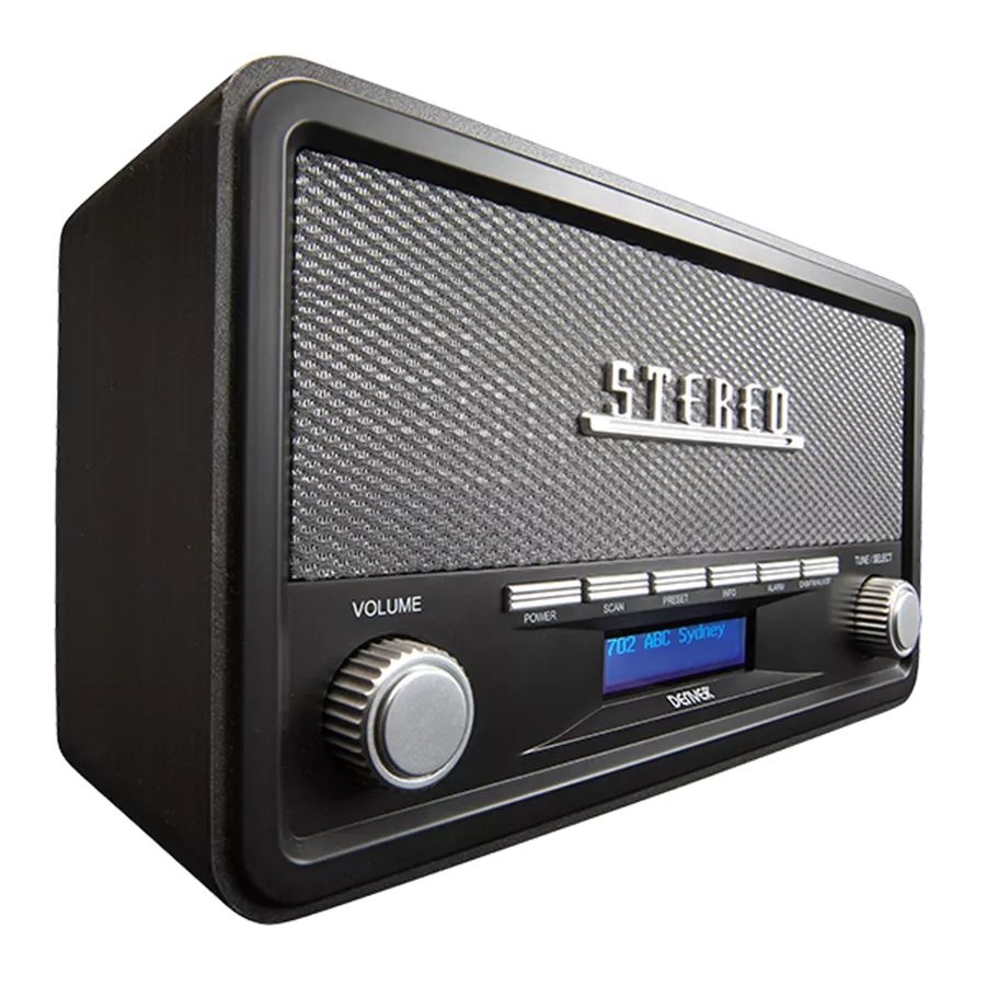 Denver DAB-18 Darkgrey - Radio