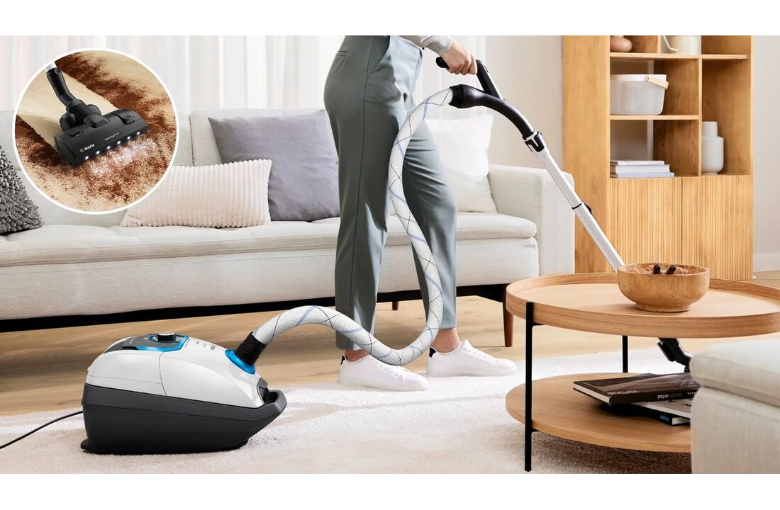 Bosch Serie 8 BGL8SIL1L ProSilence - Stofzuiger met zak