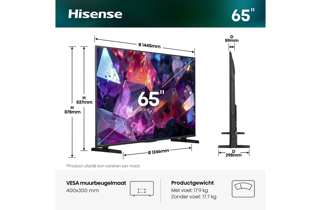 Hisense 43E79S PRO - QLED TV.