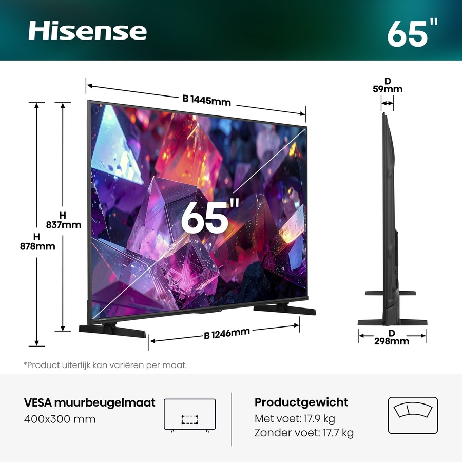 Hisense 43E79S PRO - QLED TV.