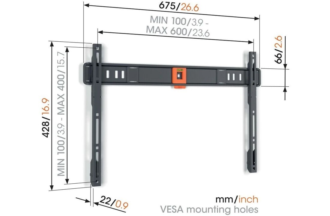 Vogel's TVM 1605 (40-100 inch) - TV muurbeugel