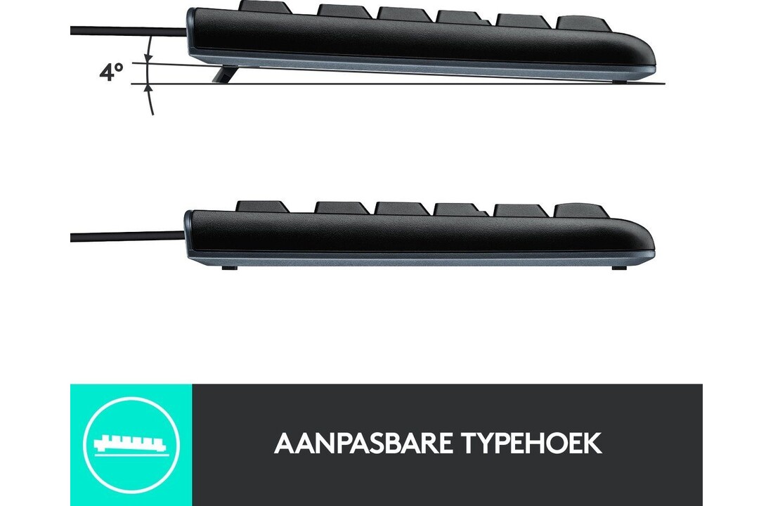Logitech K120B Toetsenbord - Toetsenbord