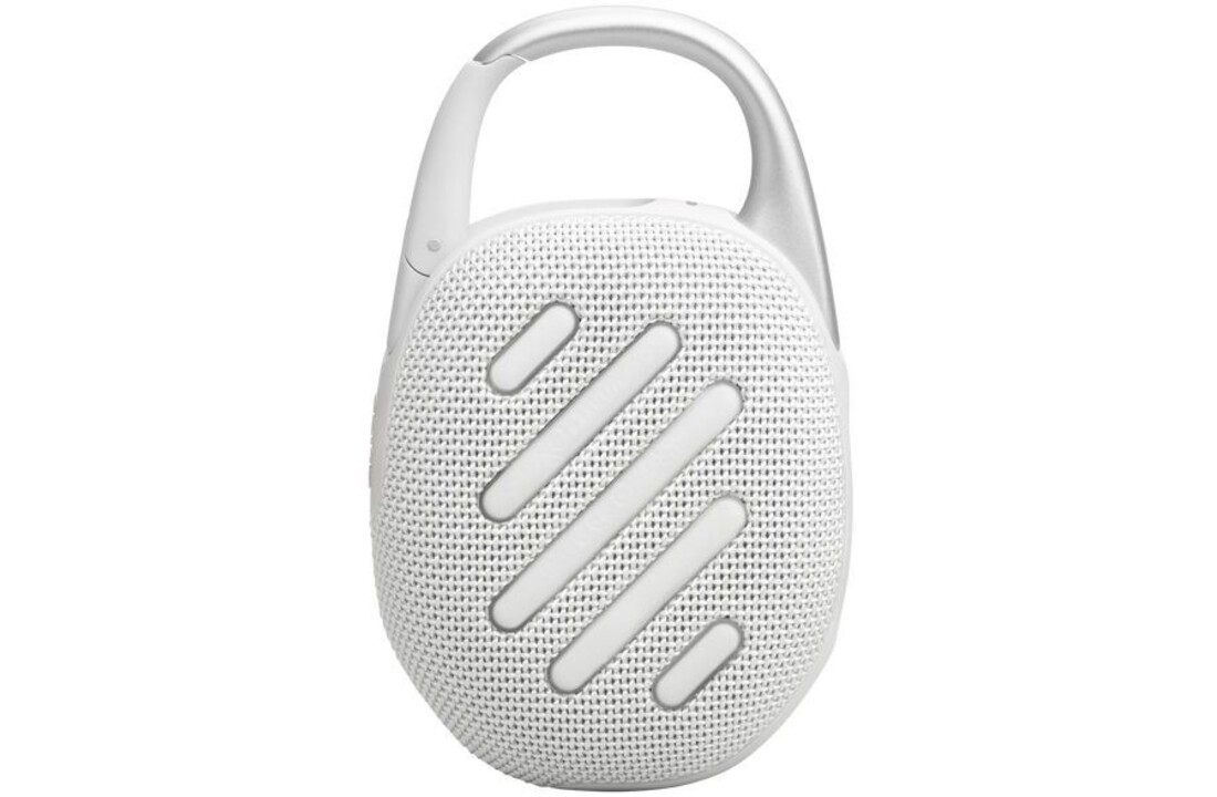 JBL Clip 5 Wit - Draadloze speaker