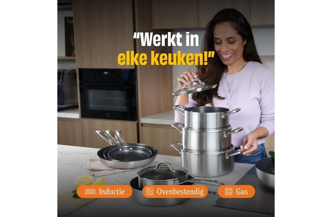 Cook & Pan Honey Kookpan 24 cm