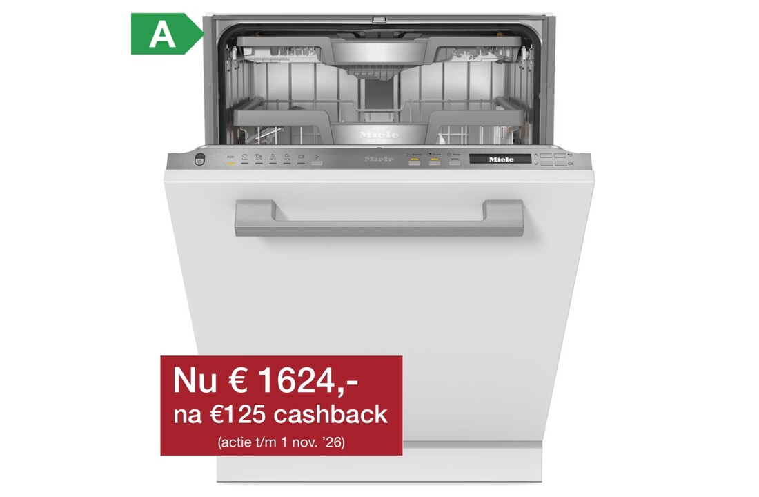 Miele G 7298 SCVi XXL Excellence RVS - Inbouw vaatwasser.