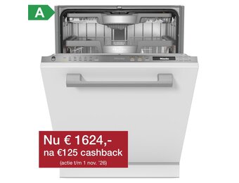 Miele G 7298 SCVi XXL Excellence RVS - Inbouw vaatwasser.