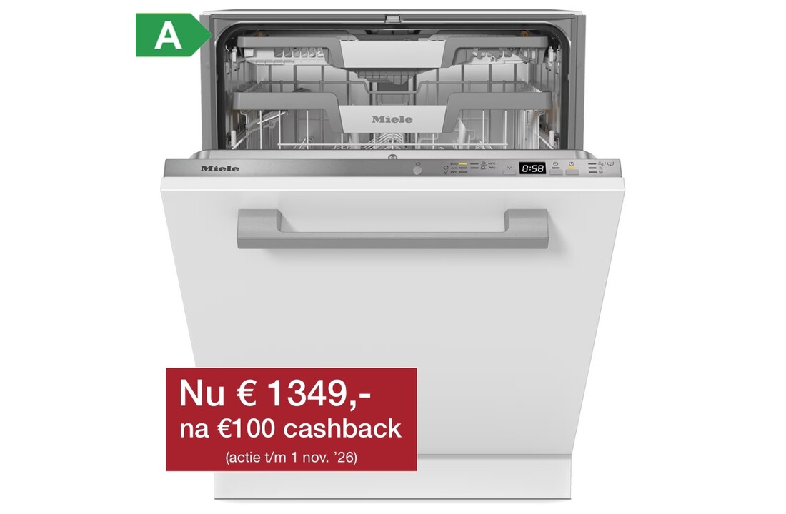 Miele G 5863 SCVi - Inbouw vaatwasser.