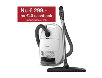 Miele Guard M1 Parquet XL Briljantwit - Stofzuiger met zak.
