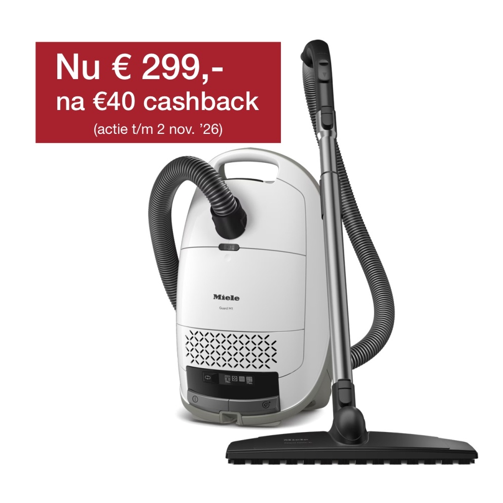 Miele Guard M1 Parquet XL Briljantwit - Stofzuiger met zak.