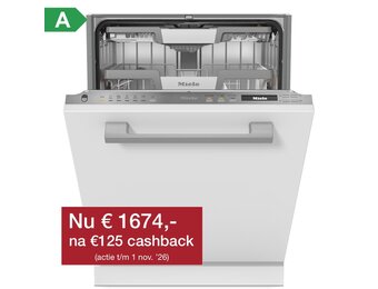 Miele G 7088 SCVi XXL AutoDos RVS - Inbouw vaatwasser.