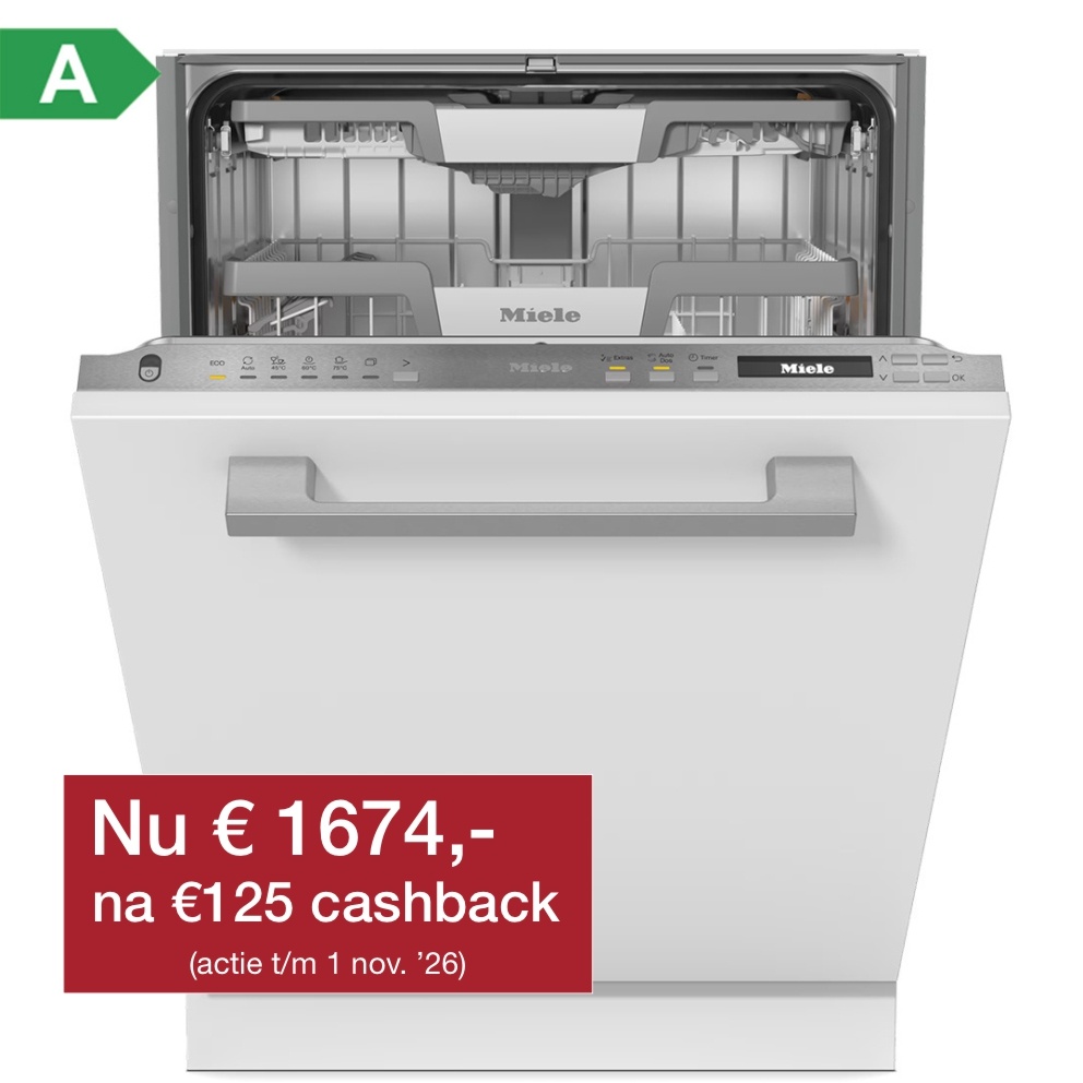 Miele G 7088 SCVi XXL AutoDos RVS - Inbouw vaatwasser.
