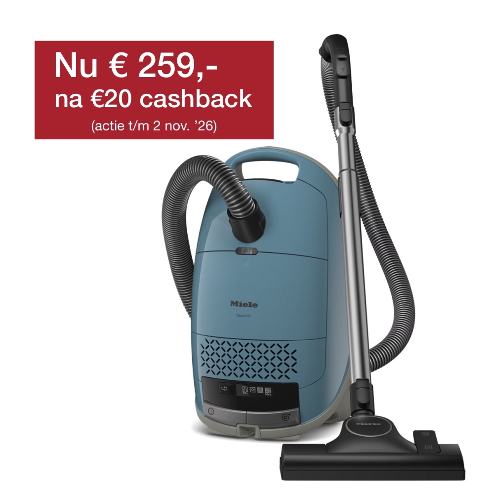 Miele Guard M1 Nordicblauw - Stofzuiger met zak.