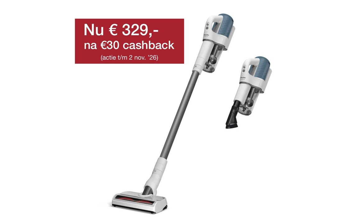 Miele Duoflex HX1 Nordic Blauw - Steelstofzuiger.
