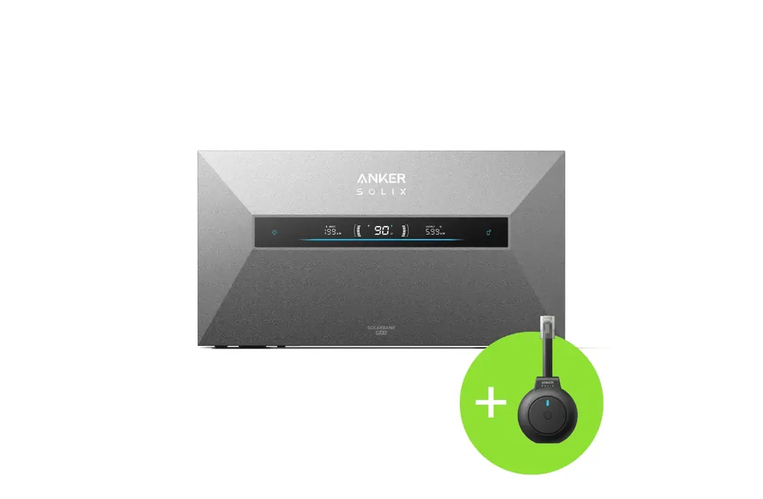 Anker SOLIX Solarbank Max AC - Thuisbatterij.