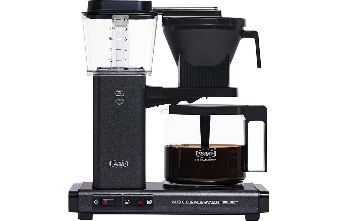 Moccamaster KBG Select (Stone Grey) - Koffiezetapparaat