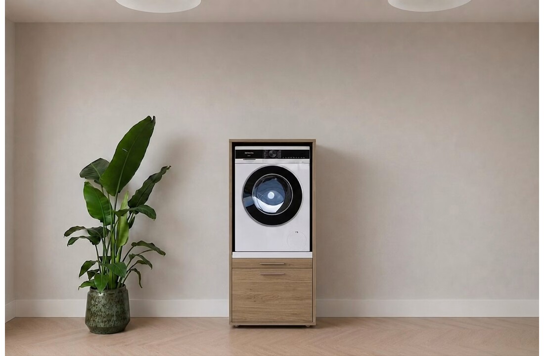 Wastoren wasmachine kast WSCS1462-E original 2.1 - naturel eiken.