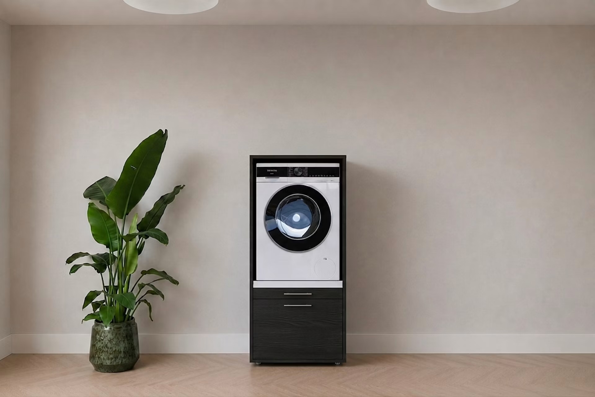 Wastoren wasmachine kast WSCS1462-S original 2.1 - zwart eiken.