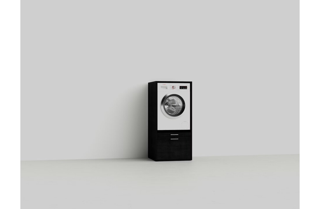 Wastoren wasmachine kast WSCS1462-S original 2.1 - zwart eiken.