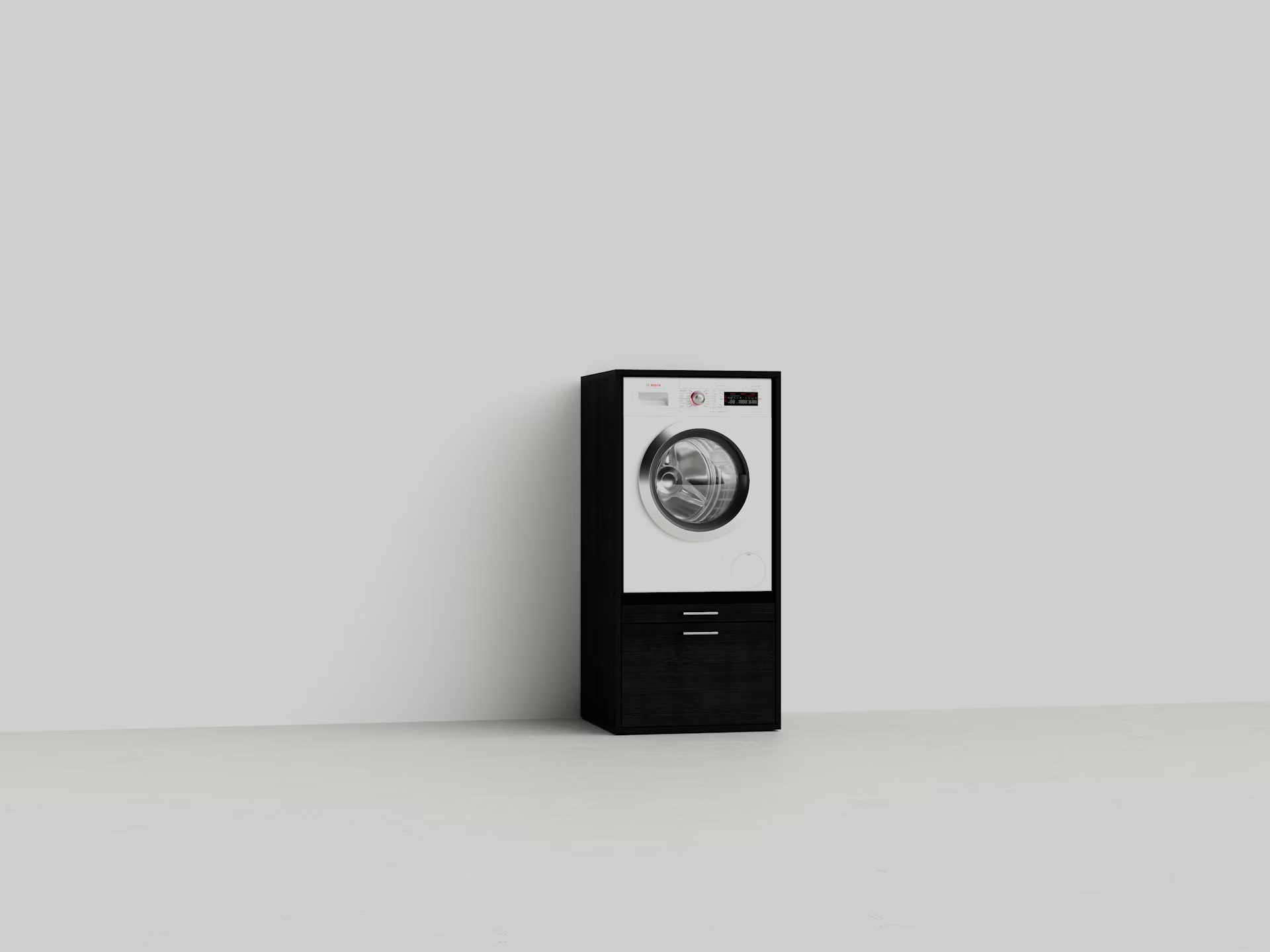 Wastoren wasmachine kast WSCS1462-S original 2.1 - zwart eiken.