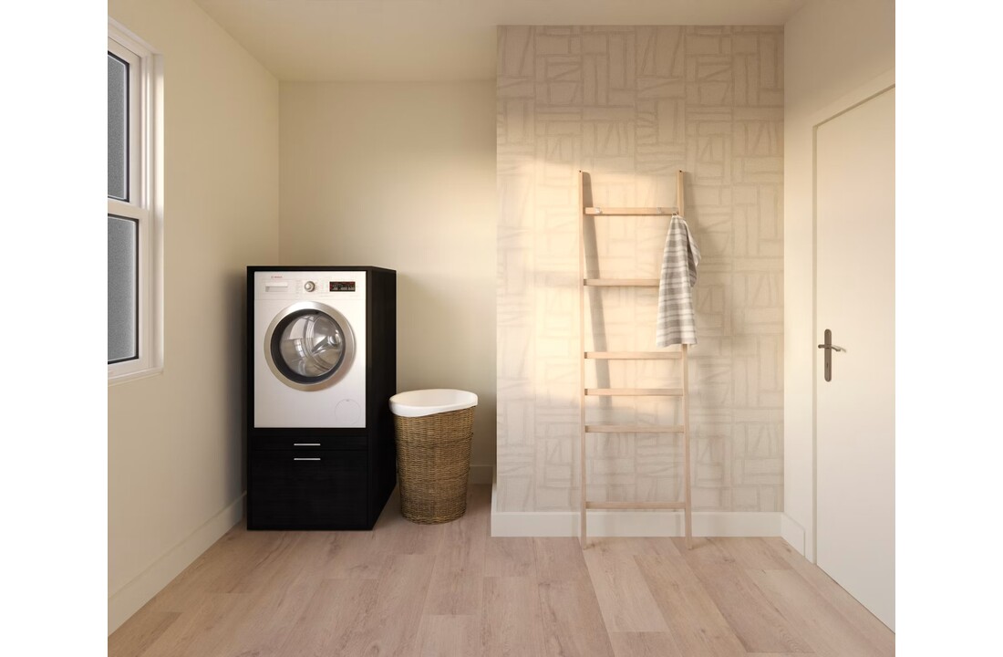 Wastoren wasmachine kast WSCS1462-S original 2.1 - zwart eiken.