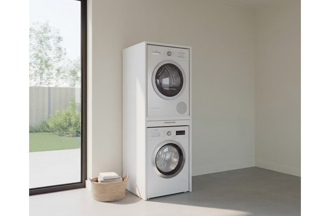 Wastoren wasmachine kast WSTT185 Slimline 3.0 - wit.