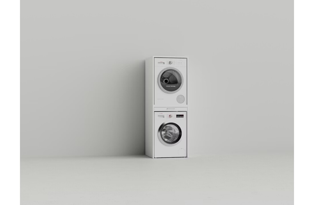 Wastoren wasmachine kast WSTT185 Slimline 3.0 - wit.