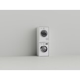 Wastoren wasmachine kast WSTT185 Slimline 3.0  - wit.