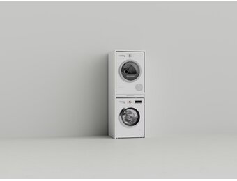 Wastoren wasmachine kast WSTT185 Slimline 3.0  - wit.