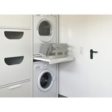 Wastoren wasmachine kast WSTT185 Slimline 3.0  - wit.