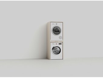 Wastoren wasmachine kast WSTT185-K Slimline 3.0  - beige.