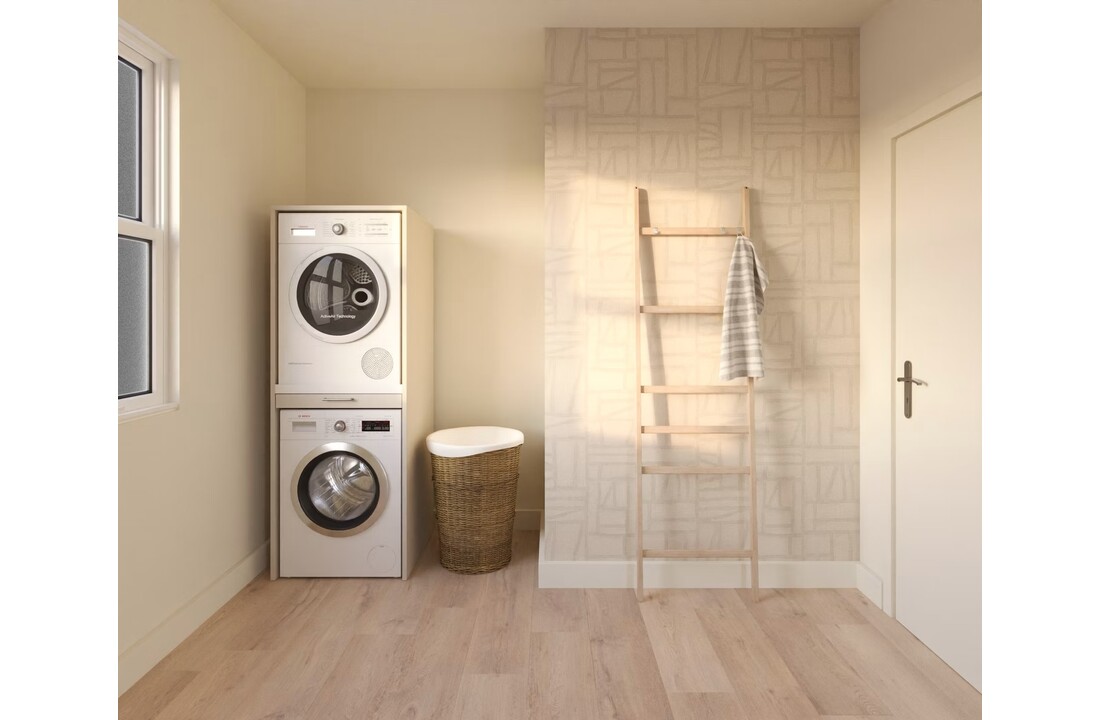 Wastoren wasmachine kast WSTT185-K Slimline 3.0 - beige.