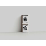 Wastoren wasmachine kast WSTT185-E Slimline 3.0  - naturel eiken.