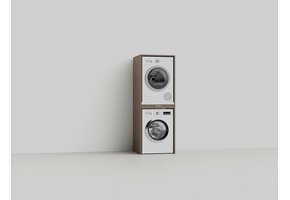 Wastoren wasmachine kast WSTT185-E Slimline 3.0 - naturel eiken.