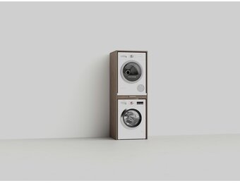 Wastoren wasmachine kast WSTT185-E Slimline 3.0  - naturel eiken.