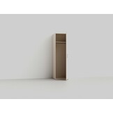Wastoren hoge opbergkast WSCH207-60-K  - beige.